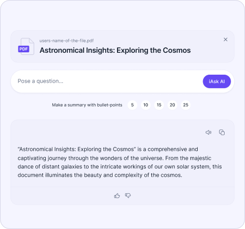 Screenshot of analyze docs
